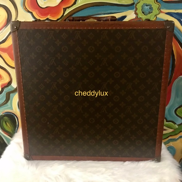 🧳🛄💼Authentic Rare Vintage Louis Vuitton Trunk - Picture 2 of 14